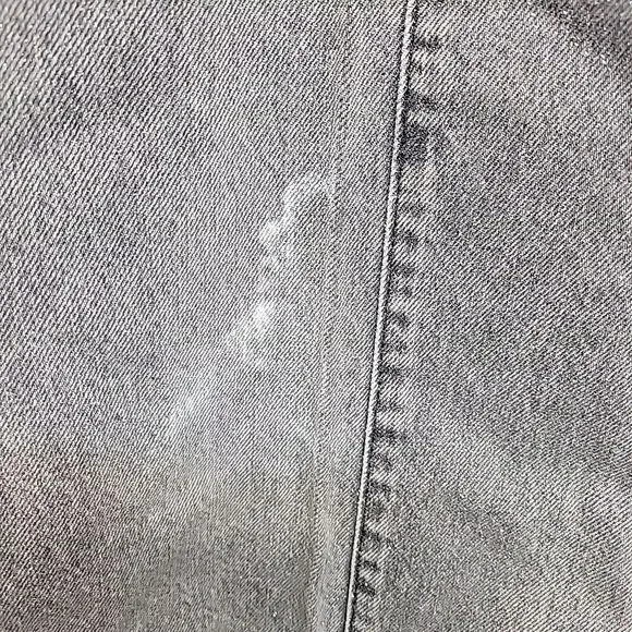 Guess Women's Mid-Rise Sexy Palazzo Shimmer Gray Jeans 25W x 30L - NEW - Picture 8 of 12